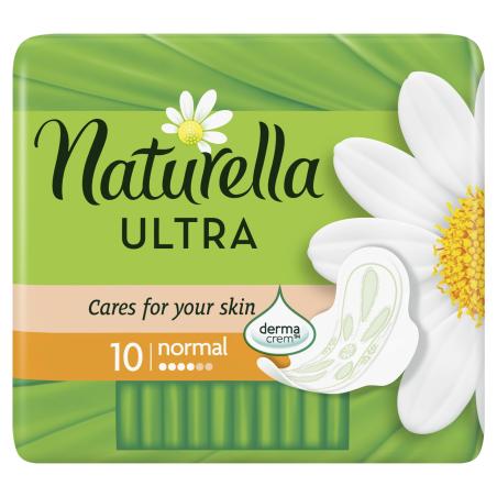 Naturella Ultra Normal Podpaski ze skrzydełkami 10 sztuk