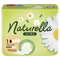 Naturella Ultra Normal Podpaski ze skrzydełkami 10 sztuk