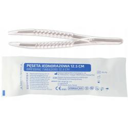 Pęseta jednorazowa do apteczki, higieniczna i ergonomiczna