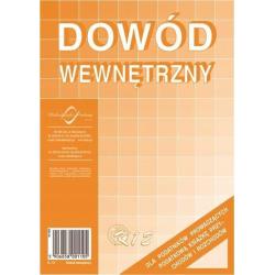 Dowód wewnętrzny A5, 40 kartek offset, 10-K12 DOTTS