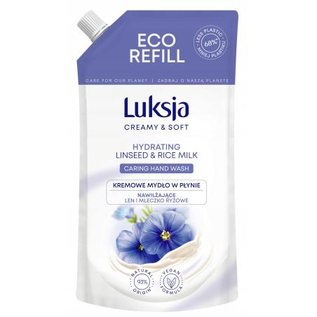 Luksja Mydło zapas 400ml lniane