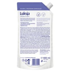 Luksja Mydło zapas 400ml lniane