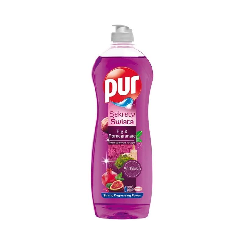 PUR Płyn do mycia naczyń 750 ml Figa Granat