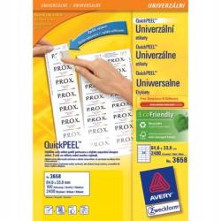 Etykiety uniwersalne Avery...