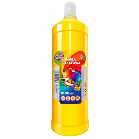 Farba plakatowa 1000 ml żółta Otocki