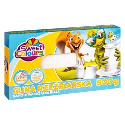 Glina rzeźbiarska samoutwardzalna biała 00584 Otocki
