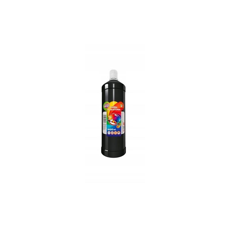 Farba plakatowa czarna 1000 ml OTOCKI