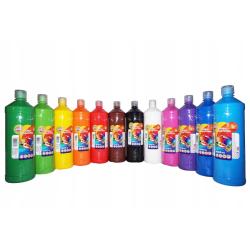 Farba plakatowa czarna 1000 ml OTOCKI