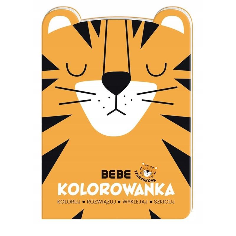 Kolorowanka Kreatywna A4 Tygrys 16 ilustracji 90g Interdruk