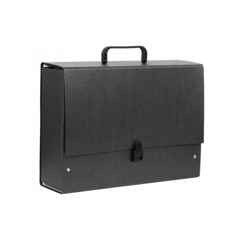 Teczka z rączką B4 Jumbo 10 cm czarna Penmate TT6034