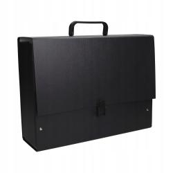 Teczka z rączką B4 Jumbo 10 cm czarna Penmate TT6034