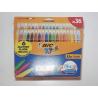 Flamastry BIC Kids Kid Couleur, 12 kolorów, nietoksyczne, łatwe do zmywania