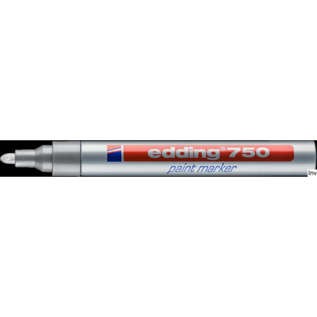 Edding Marker lakierowy srebrny 2-4 mm końcówka okrągła 750-54