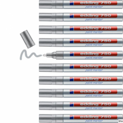 Edding Marker lakierowy srebrny 2-4 mm końcówka okrągła 750-54