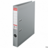Segregator A4 50 mm szary z mechanizmem No.1 Esselte, 500 kartek, folia polipropylenowa, 3 lata gwarancji