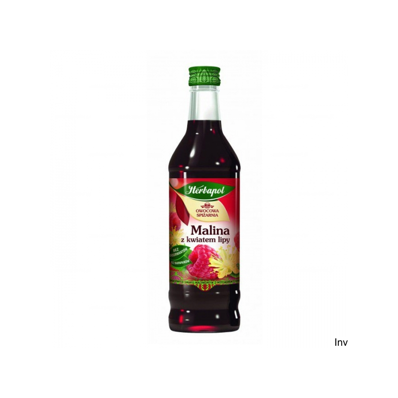 Syrop Herbapol Owocowa Spiżarnia malina z lipą 420 ml