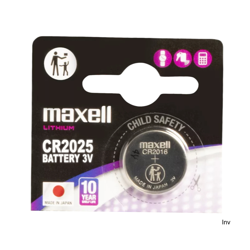 Bateria litowa MAXELL CR2025 3V (1 sztuka) do urządzeń elektronicznych