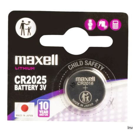 Bateria litowa MAXELL CR2025 3V (1 sztuka) do urządzeń elektronicznych