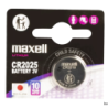 Bateria litowa MAXELL CR2025 3V (1 sztuka) do urządzeń elektronicznych