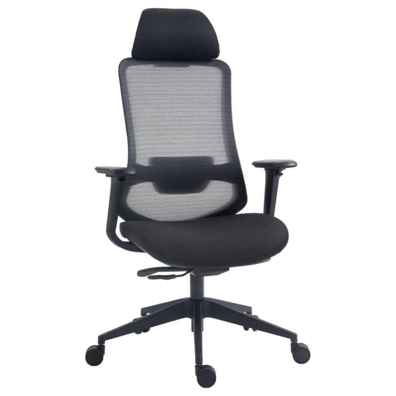 Fotel biurowy OFFICE PRODUCTS Siros, czarny