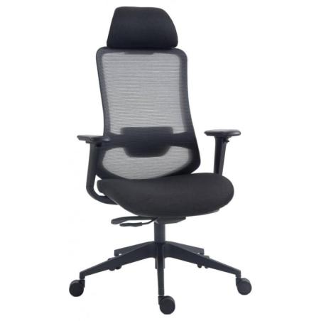 Fotel biurowy OFFICE PRODUCTS Siros, czarny