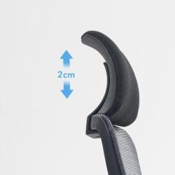 Fotel biurowy OFFICE PRODUCTS Siros, czarny