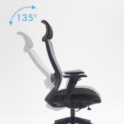 Fotel biurowy OFFICE PRODUCTS Siros, czarny