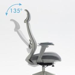 Fotel biurowy OFFICE PRODUCTS Siros, szary