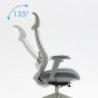 Fotel biurowy OFFICE PRODUCTS Siros, szary