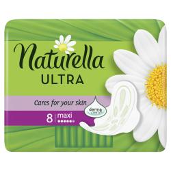 Naturella Ultra MAXI Podpaski ze skrzydełkami 8 sztuk