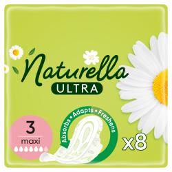 Naturella Ultra MAXI Podpaski ze skrzydełkami 8 sztuk