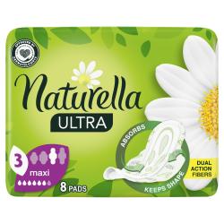 Naturella Ultra MAXI Podpaski ze skrzydełkami 8 sztuk