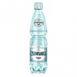 Woda CISOWIANKA, niegazowana, butelka plastikowa, 0,5l, 12 szt.