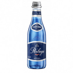 Woda CISOWIANKA Perlage, musująca, butelka szklana, 0,3l, 24 szt.