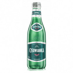 Woda CISOWIANKA Classique, niegazowana, butelka szklana, 0,3l, 24 szt.