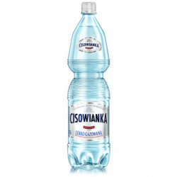 Woda CISOWIANKA, lekko gazowana, butelka plastikowa 1,5l, 6 szt. - 1