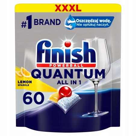 Finish Tabletki do zmywarki Quantum Lemon 60 sztuk