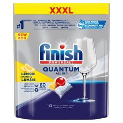 Finish Tabletki do zmywarki Quantum Lemon 60 sztuk