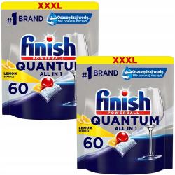 Finish Tabletki do zmywarki Quantum Lemon 60 sztuk