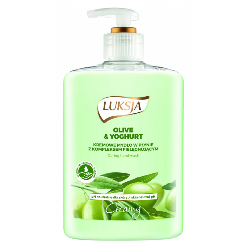 Mydło w płynie LUKSJA Creme, oliwka i jogurt, 500ml