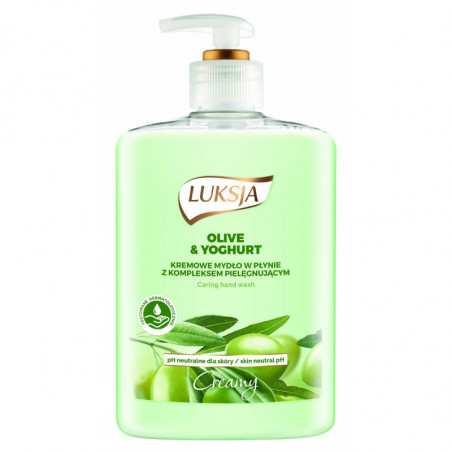 Mydło w płynie LUKSJA Creme, oliwka i jogurt, 500ml