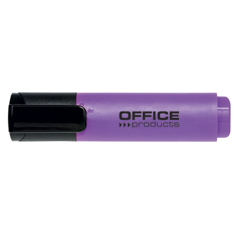 PAKIET Zakreślacz fluorescencyjny OFFICE PRODUCTS, 2-5mm (linia), fioletowy