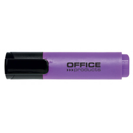 PAKIET Zakreślacz fluorescencyjny OFFICE PRODUCTS, 2-5mm (linia), fioletowy