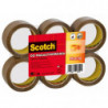 PAKIET Taśma pakowa do magazynowania SCOTCH (309 BRW), mocna, 50mm, 66m, brązowa
