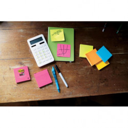 Kostka samoprzylepna POST-IT (2028-NP), 76x76mm, 1x450 kart., cukierkowa różowa