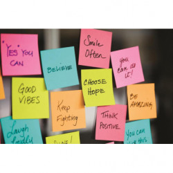 Kostka samoprzylepna POST-IT (2028-P), 76x76mm, 1x450 kart., różowa