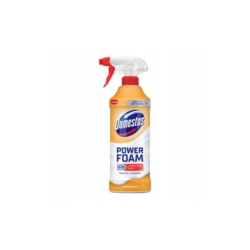 Domestos Spray aktywna piana do czyszczenia łazienki 435 ml Citrus