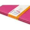 Zestaw 3 zeszytów MOLESKINE Cahier, L, 13x21cm, w linie, 80 stron, kinetic pink