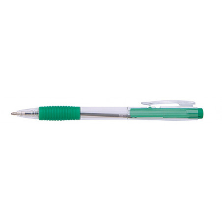 PAKIET Długopis automatyczny OFFICE PRODUCTS, 0,7mm, zielony