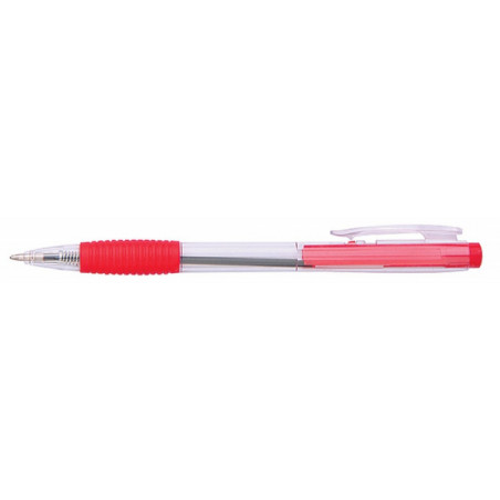 PAKIET Długopis automatyczny OFFICE PRODUCTS, 0,7mm, czerwony